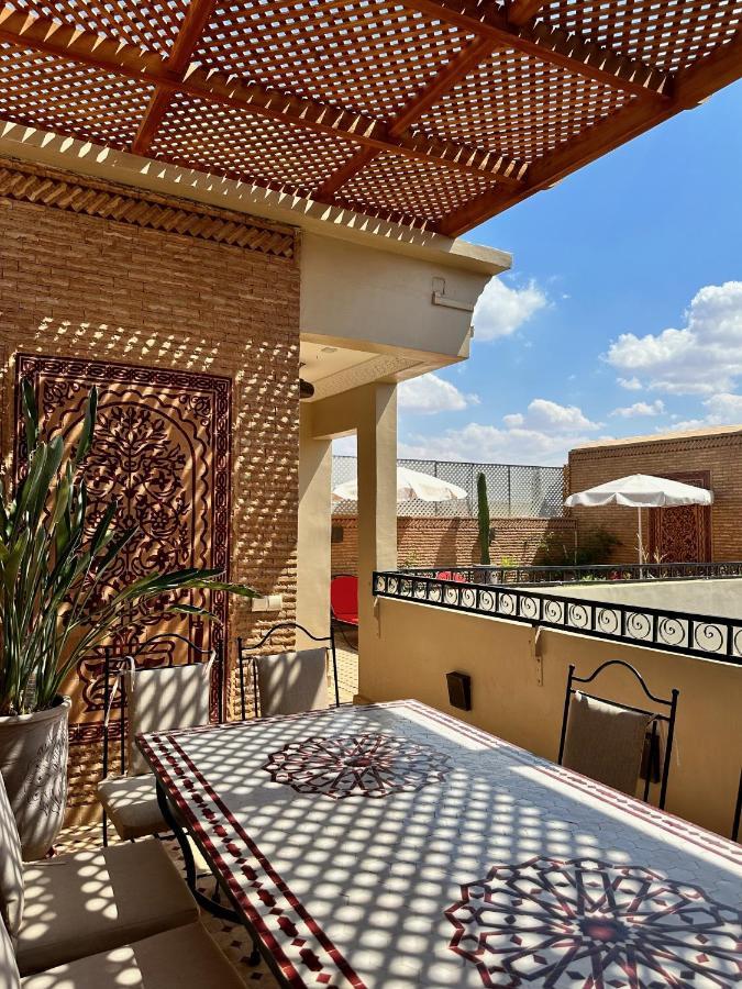 Riad Shajara Marrakesh Bagian luar foto