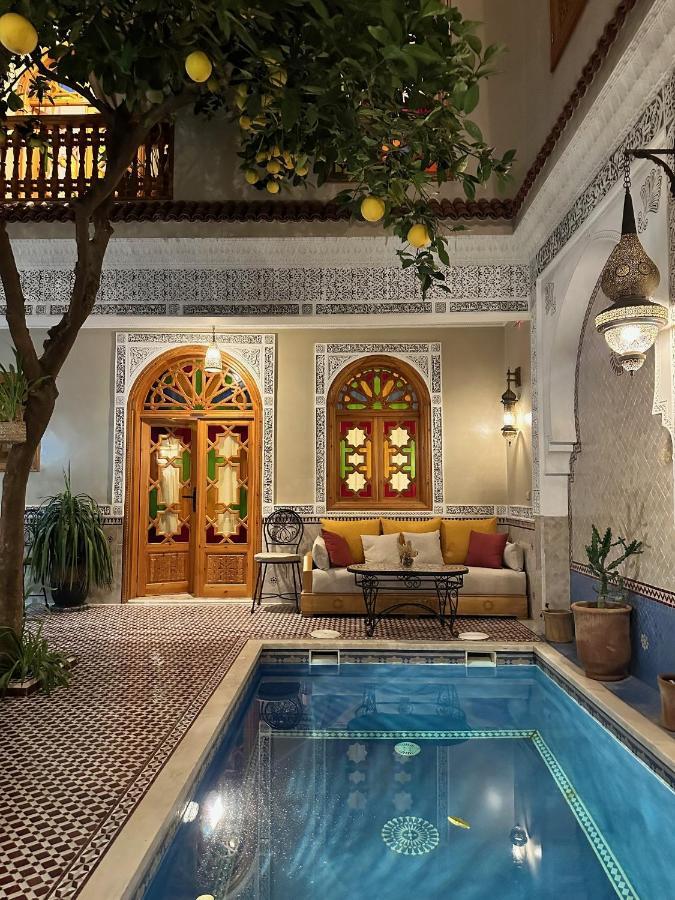 Riad Shajara Marrakesh Bagian luar foto